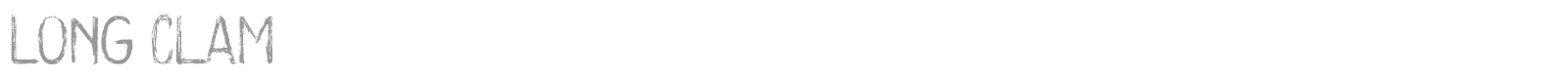 Long Clam font preview